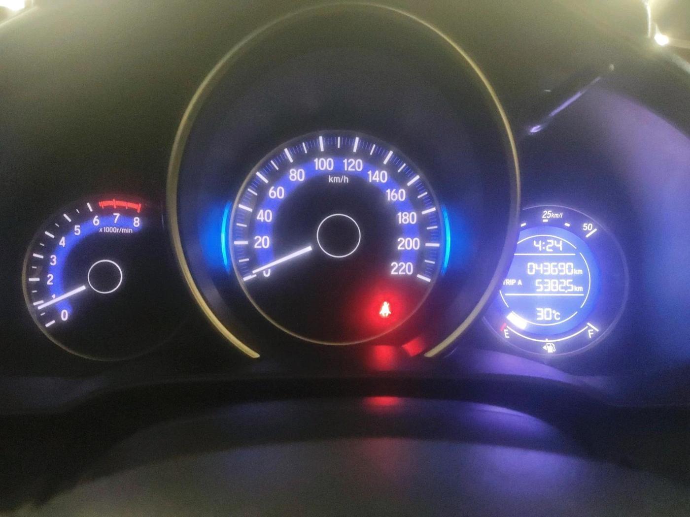 2017 Honda WR-V 1.2L I-VTEC VX MT, Petrol, Manual, 43,690 km, interior