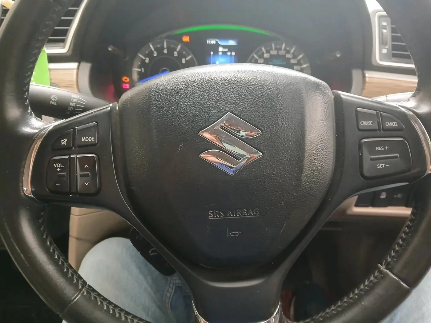 2021 Maruti Ciaz ALPHA 1.5 SHVS PETROL, Petrol, Manual, 37,195 km, interior