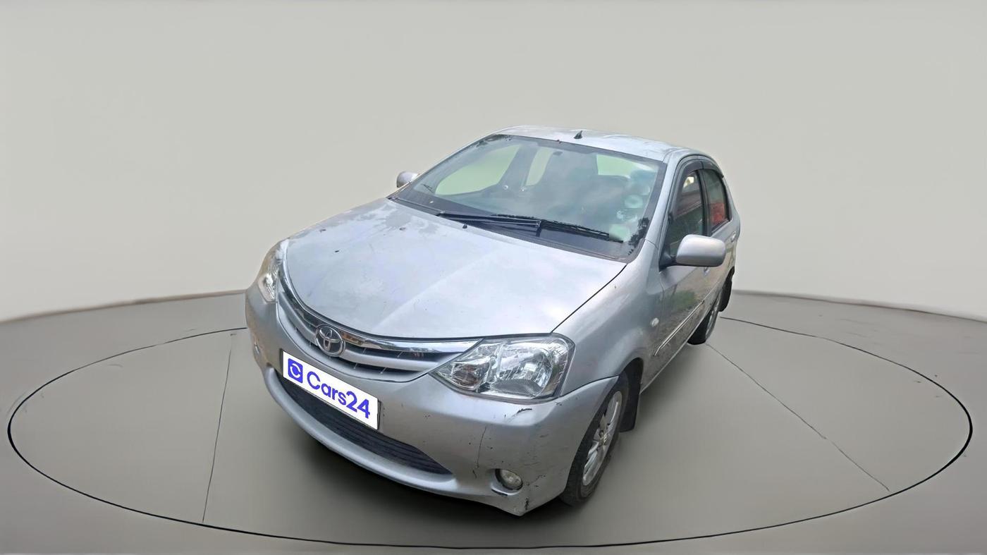 2011 Toyota Etios V, Petrol, Manual, 57,848 km, exterior