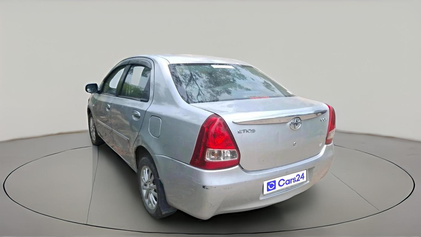 2011 Toyota Etios V, Petrol, Manual, 57,848 km, exterior