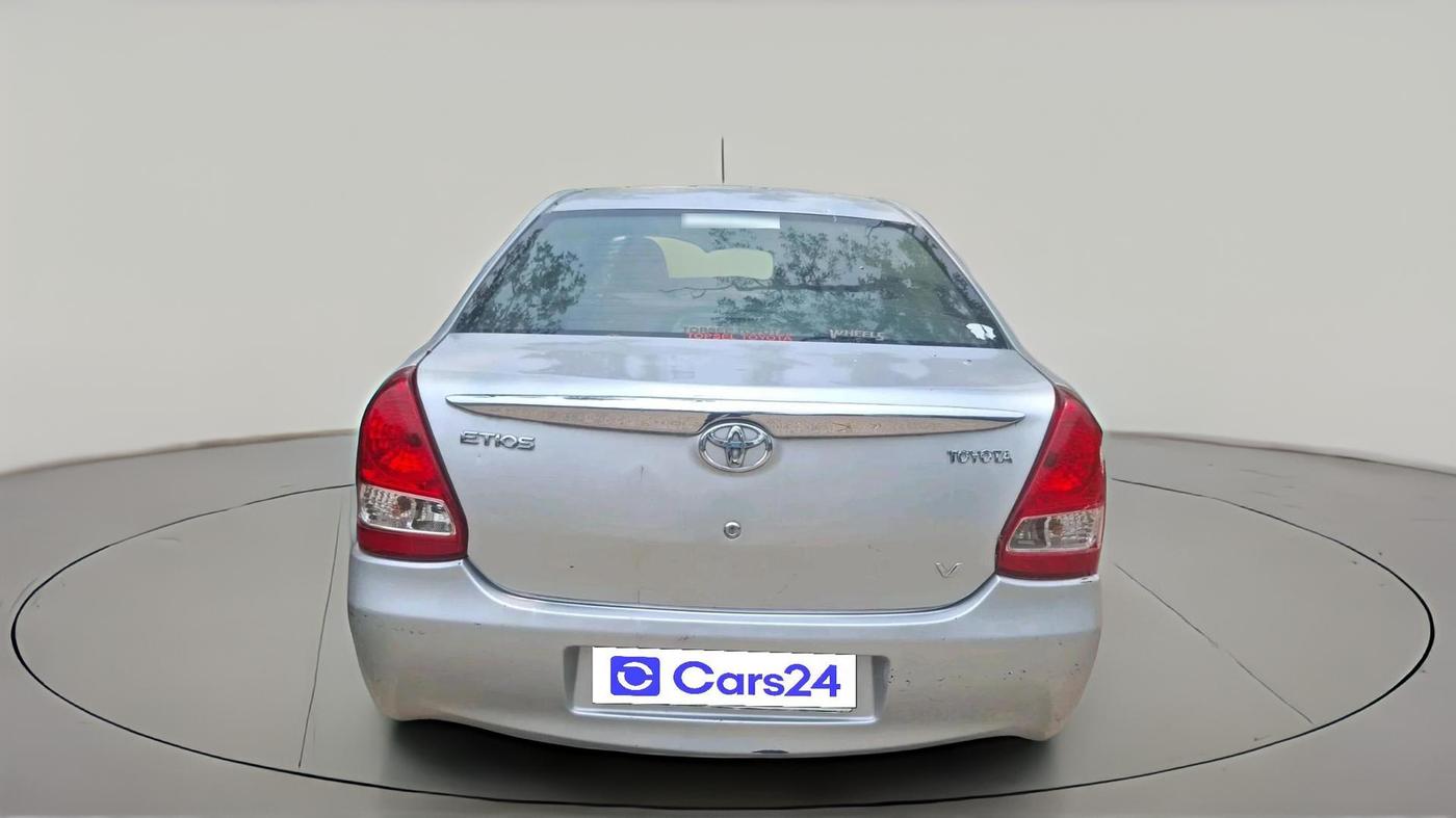 2011 Toyota Etios V, Petrol, Manual, 57,848 km, exterior