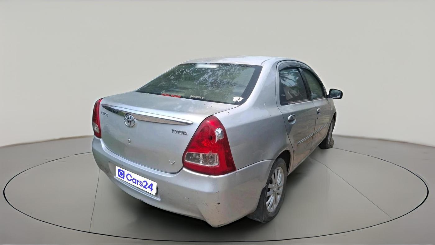 2011 Toyota Etios V, Petrol, Manual, 57,848 km, exterior