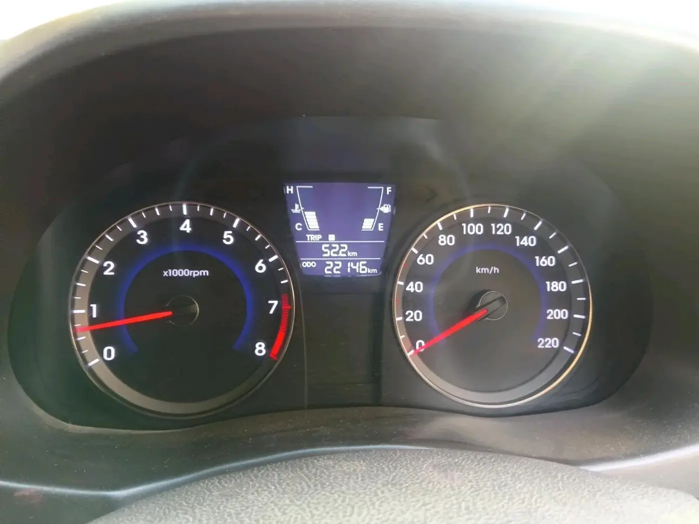 2016 Hyundai Verna 1.6 VTVT SX, Petrol, Manual, 22,200 km, interior