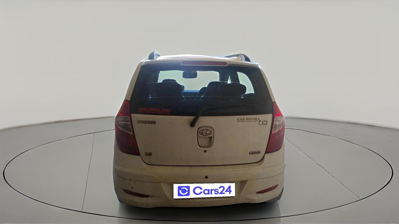 2011 Hyundai i10 SPORTZ 1.2, Petrol, Manual, 67,199 km, exterior