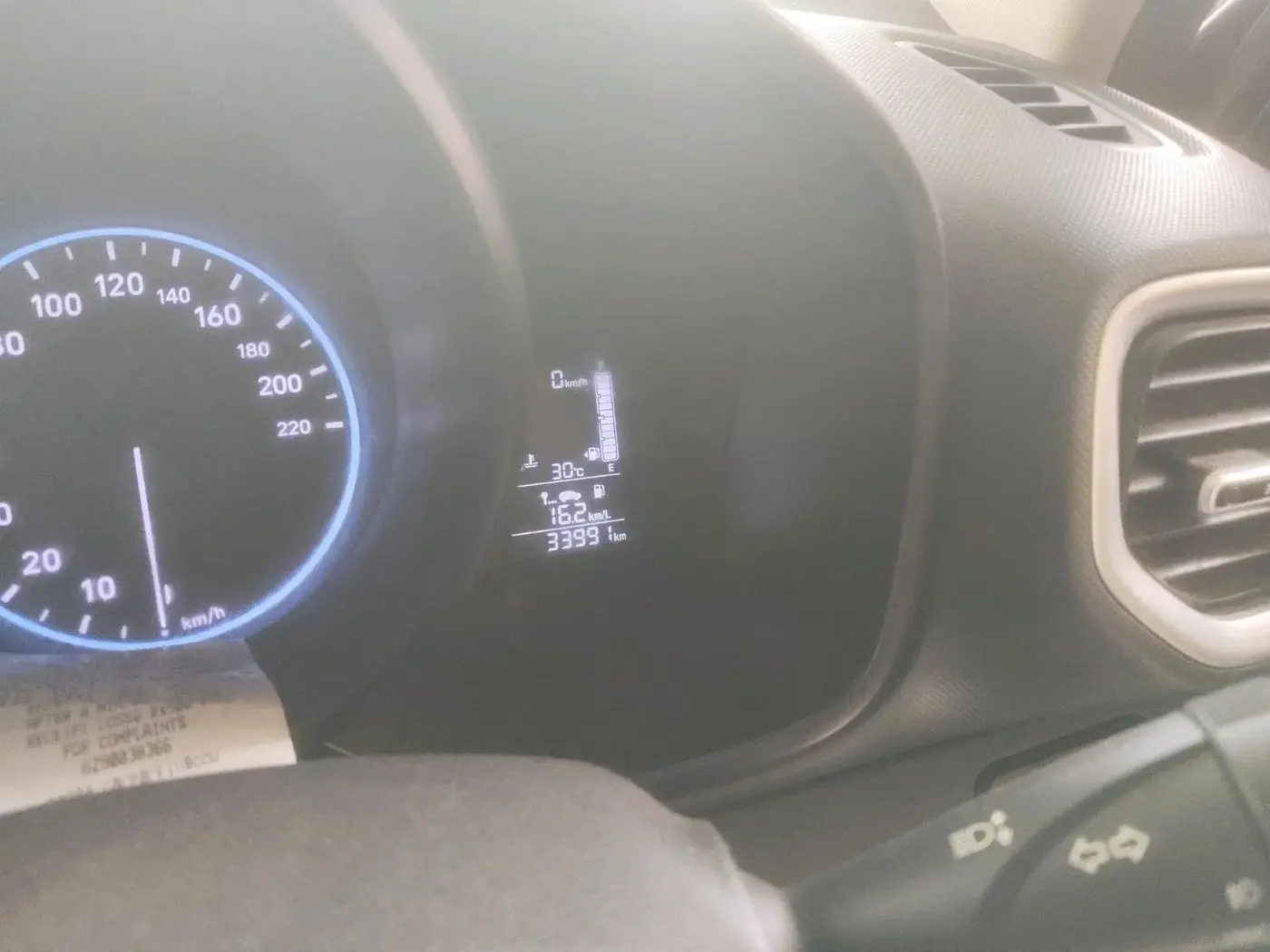 2021 Hyundai VENUE S+ 1.2, Petrol, Manual, 33,991 km, interior