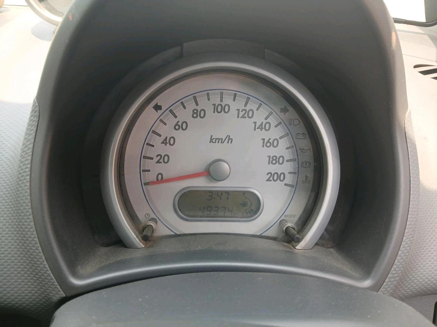 2012 Maruti Ritz VXI, Petrol, Manual, 49,374 km, interior