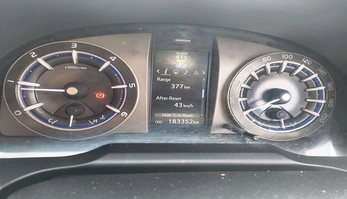 2017 Toyota Innova Crysta 2.8 ZX AT 7 STR, Diesel, Automatic, 1,83,352 km, interior