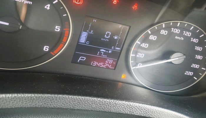 2018 Hyundai Creta SX AT 1.6 DIESEL, Diesel, Automatic, 1,34,524 km, interior