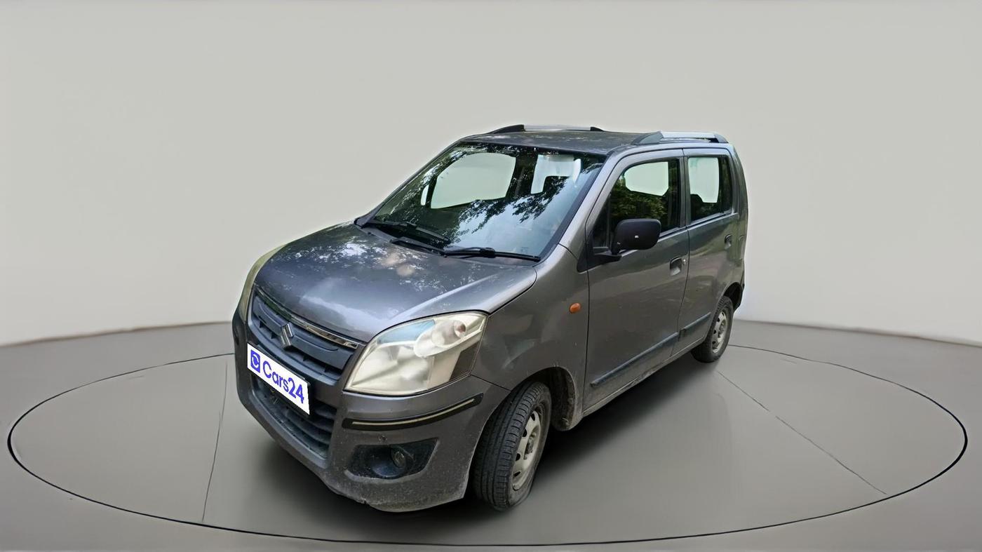 2013 Maruti Wagon R 1.0 LXI, Petrol, Manual, 89,757 km, exterior