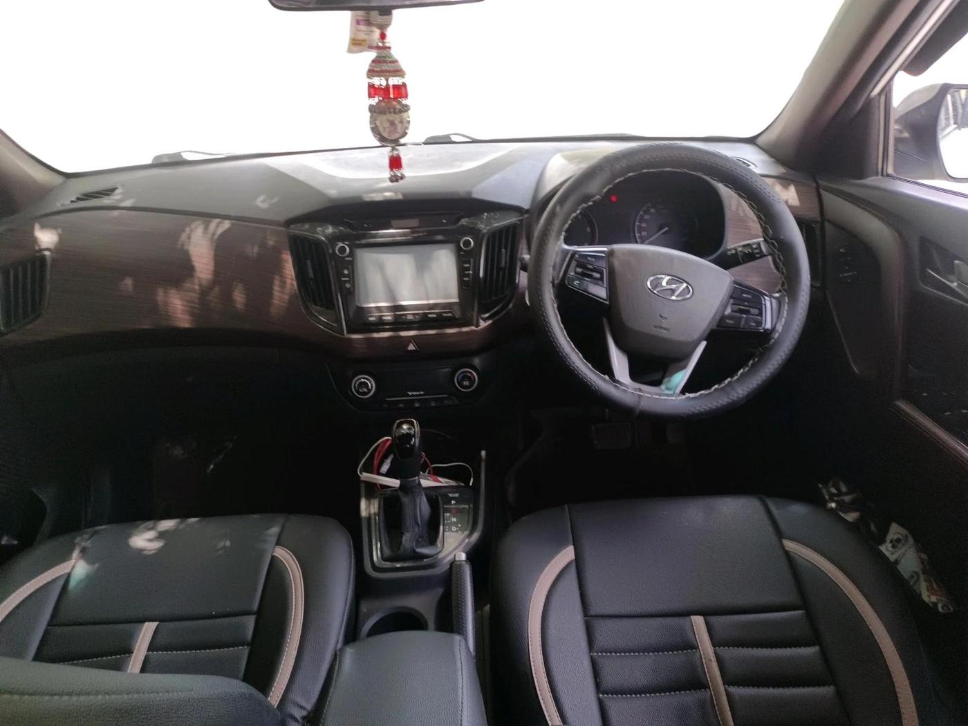 2015 Hyundai Creta SX PLUS AT 1.6 DIESEL, Diesel, Automatic, 87,158 km, interior