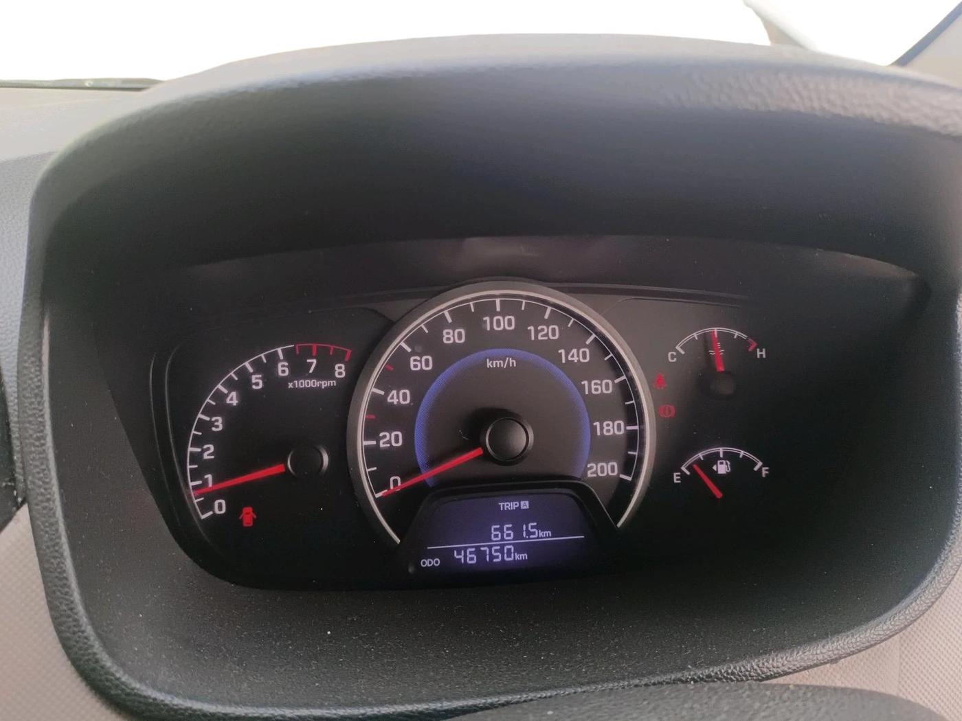 2016 Hyundai Grand i10 ASTA (O) 1.2 KAPPA VTVT, Petrol, Manual, 46,750 km, interior