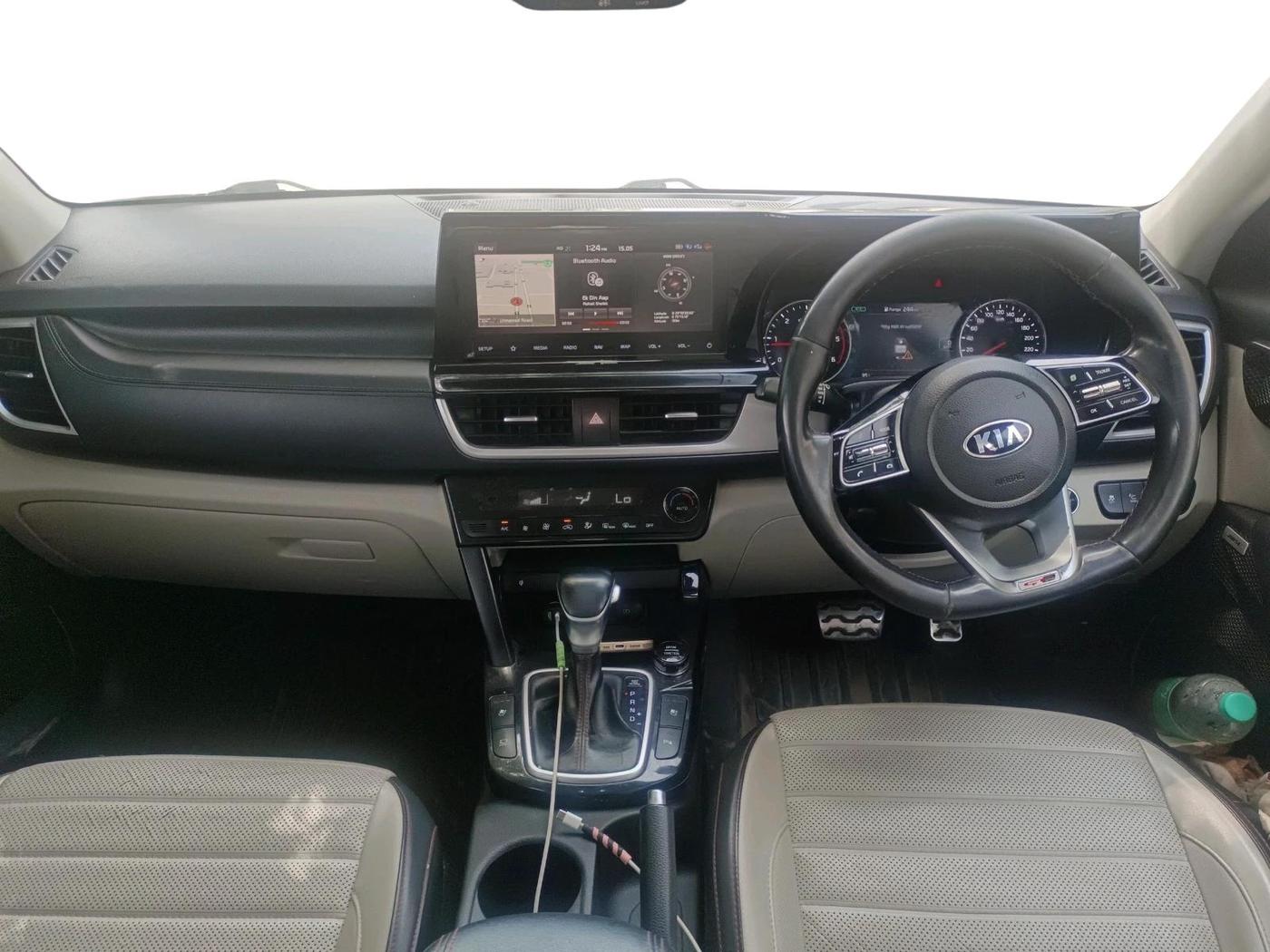 2020 KIA SELTOS GTX PLUS AT 1.5 DIESEL, Diesel, Automatic, 1,00,771 km, interior