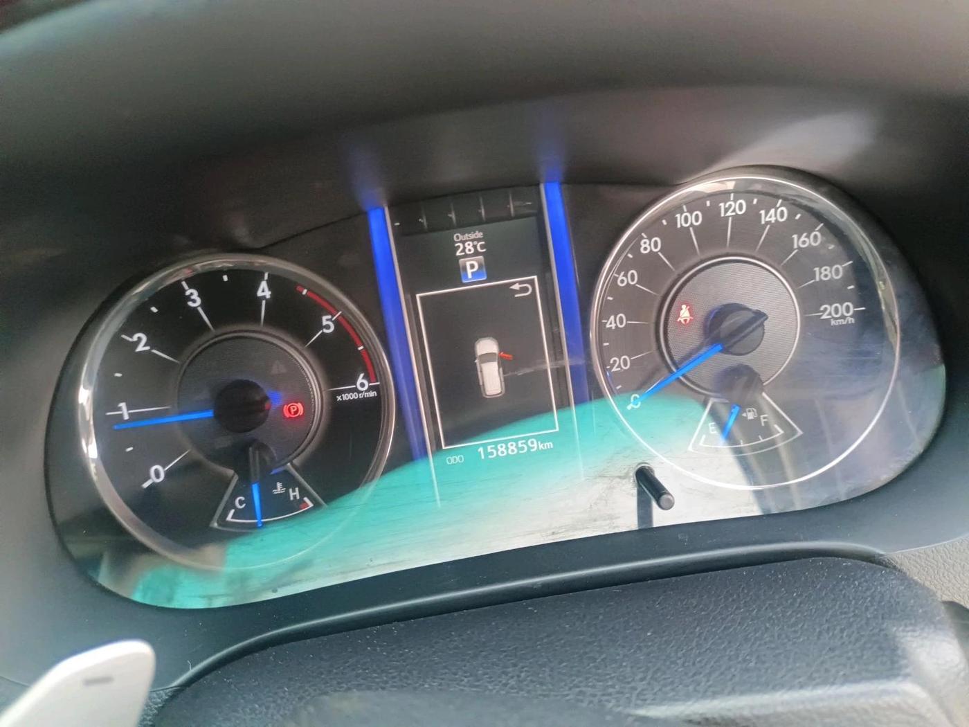2017 Toyota Fortuner 2.8 4X2 AT, Diesel, Automatic, 1,58,859 km, interior