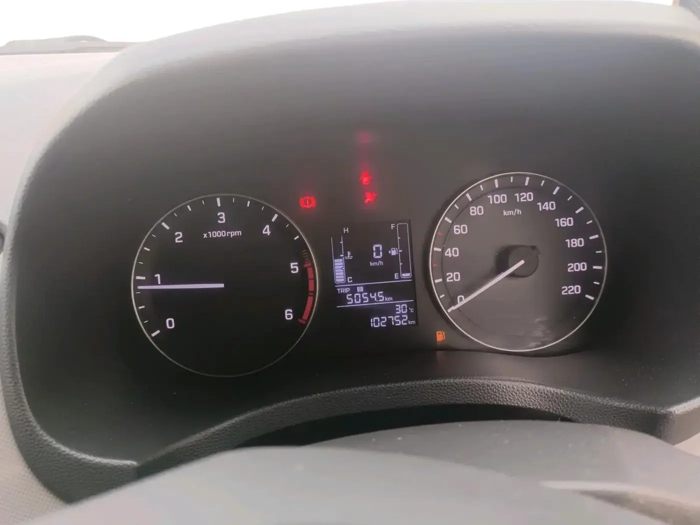 2017 Hyundai Creta E PLUS 1.4 DIESEL, Diesel, Manual, 1,02,752 km, interior