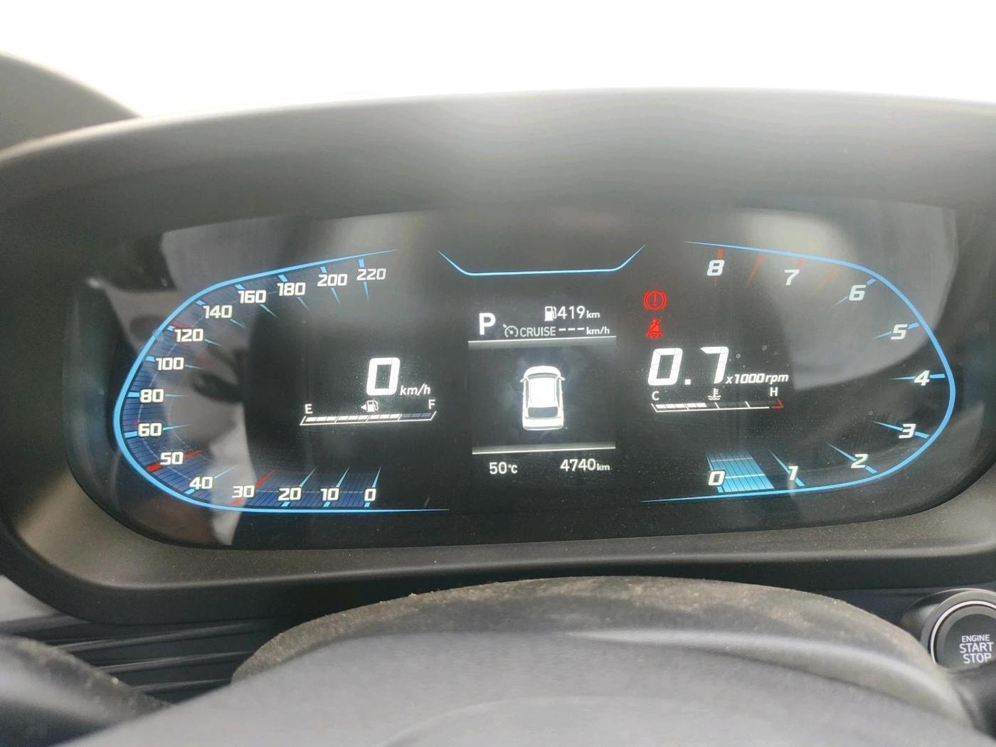 2025 Hyundai NEW I20 Sportz (O) 1.2 IVT, Petrol, Automatic, 4,740 km, interior