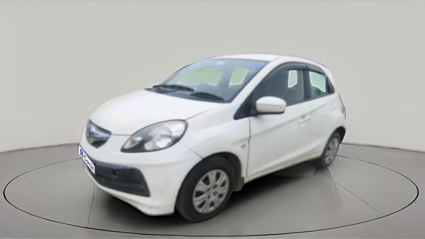 2012 Honda Brio S MT, Petrol, Manual, 1,63,557 km, exterior