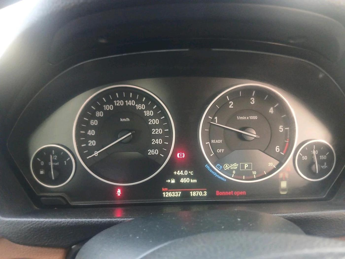 2016 BMW 3 Series 320d Luxury Line, Diesel, Automatic, 1,26,337 km, interior