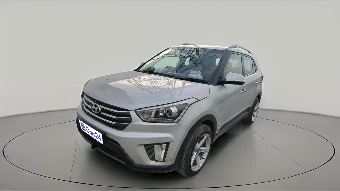 2016 Hyundai Creta SX PLUS AT 1.6 DIESEL, Diesel, Automatic, 1,02,720 km, exterior