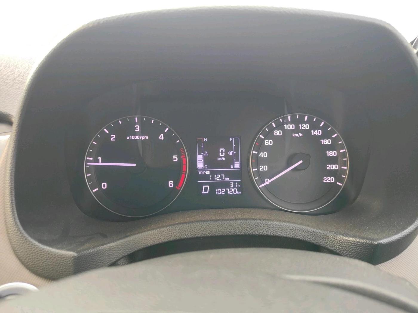 2016 Hyundai Creta SX PLUS AT 1.6 DIESEL, Diesel, Automatic, 1,02,720 km, interior