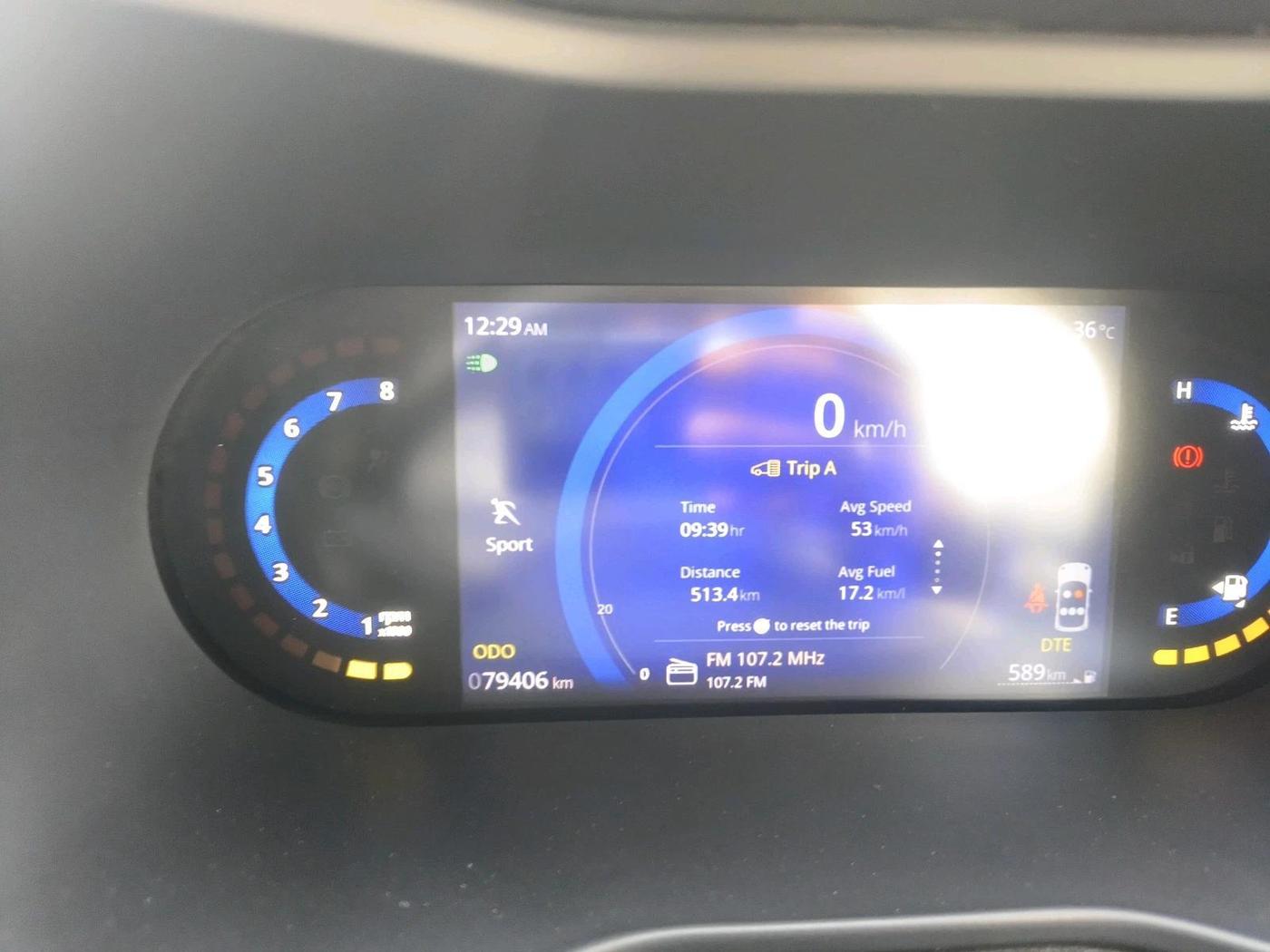 2023 Tata NEXON CREATIVE PLUS S 1.2 REVOTRON 6 MT, Petrol, Manual, 79,406 km, interior