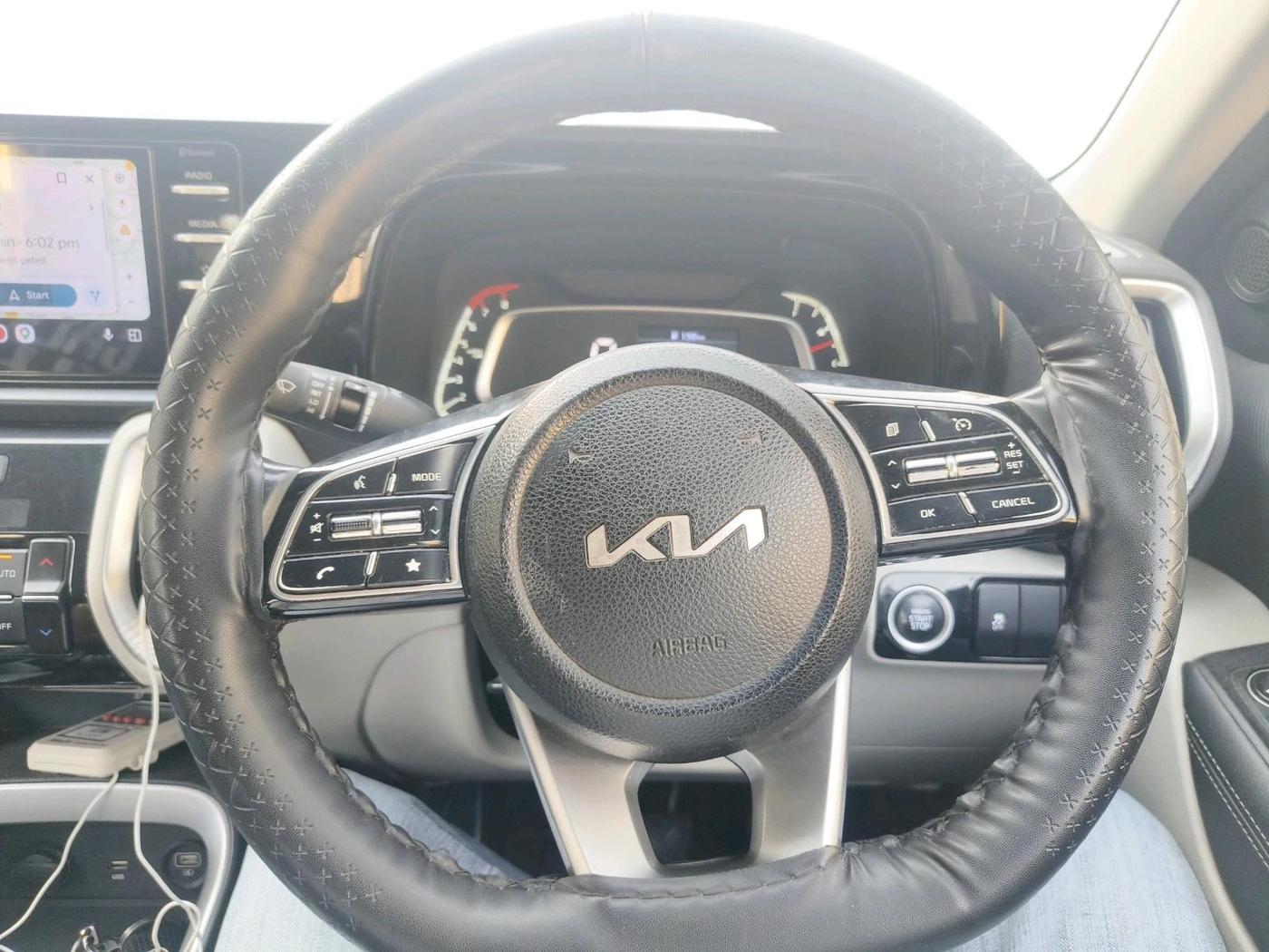 2022 KIA SONET HTX 1.0 IMT, Petrol, Manual, 1,41,215 km, interior