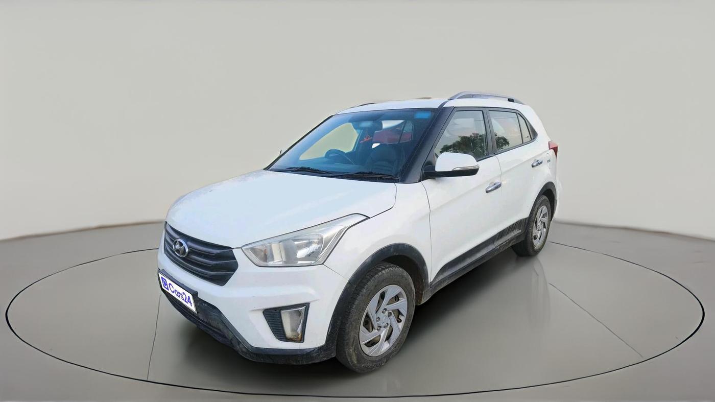 2017 Hyundai Creta E PLUS 1.6 PETROL, CNG, Manual, 1,81,445 km, exterior