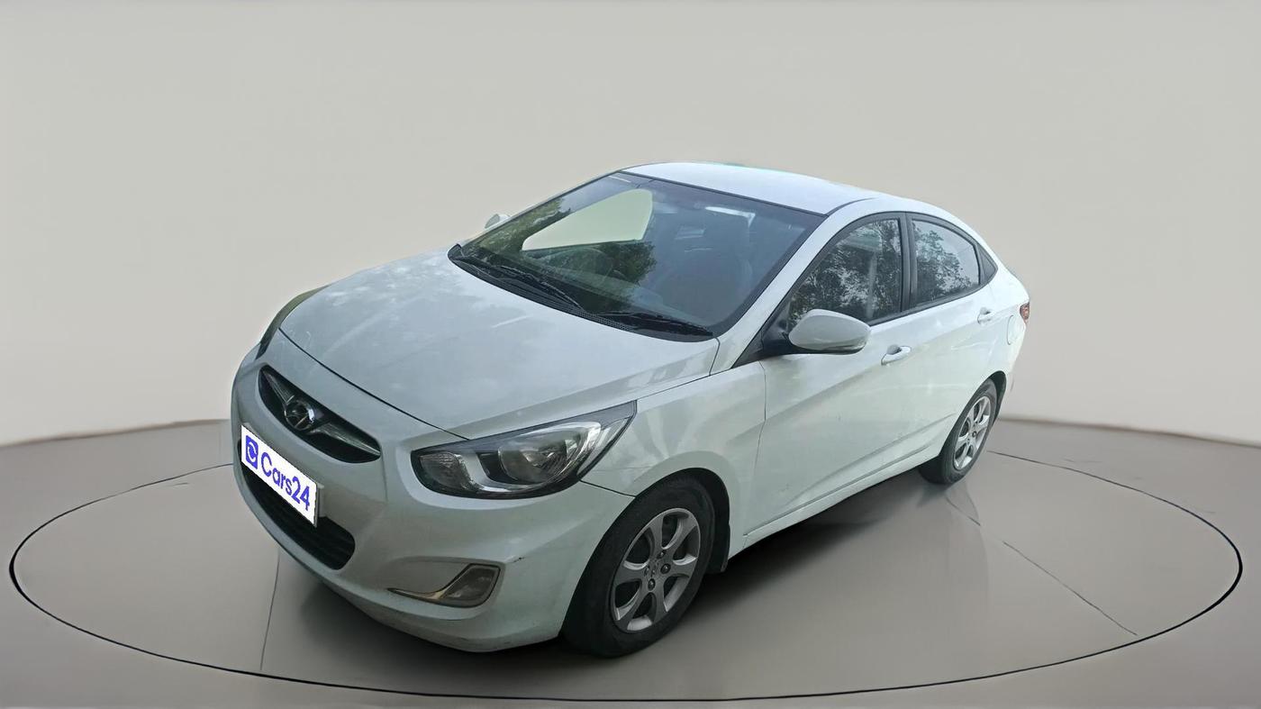 2012 Hyundai Verna FLUIDIC 1.6 CRDI EX, Diesel, Manual, 1,72,560 km, exterior