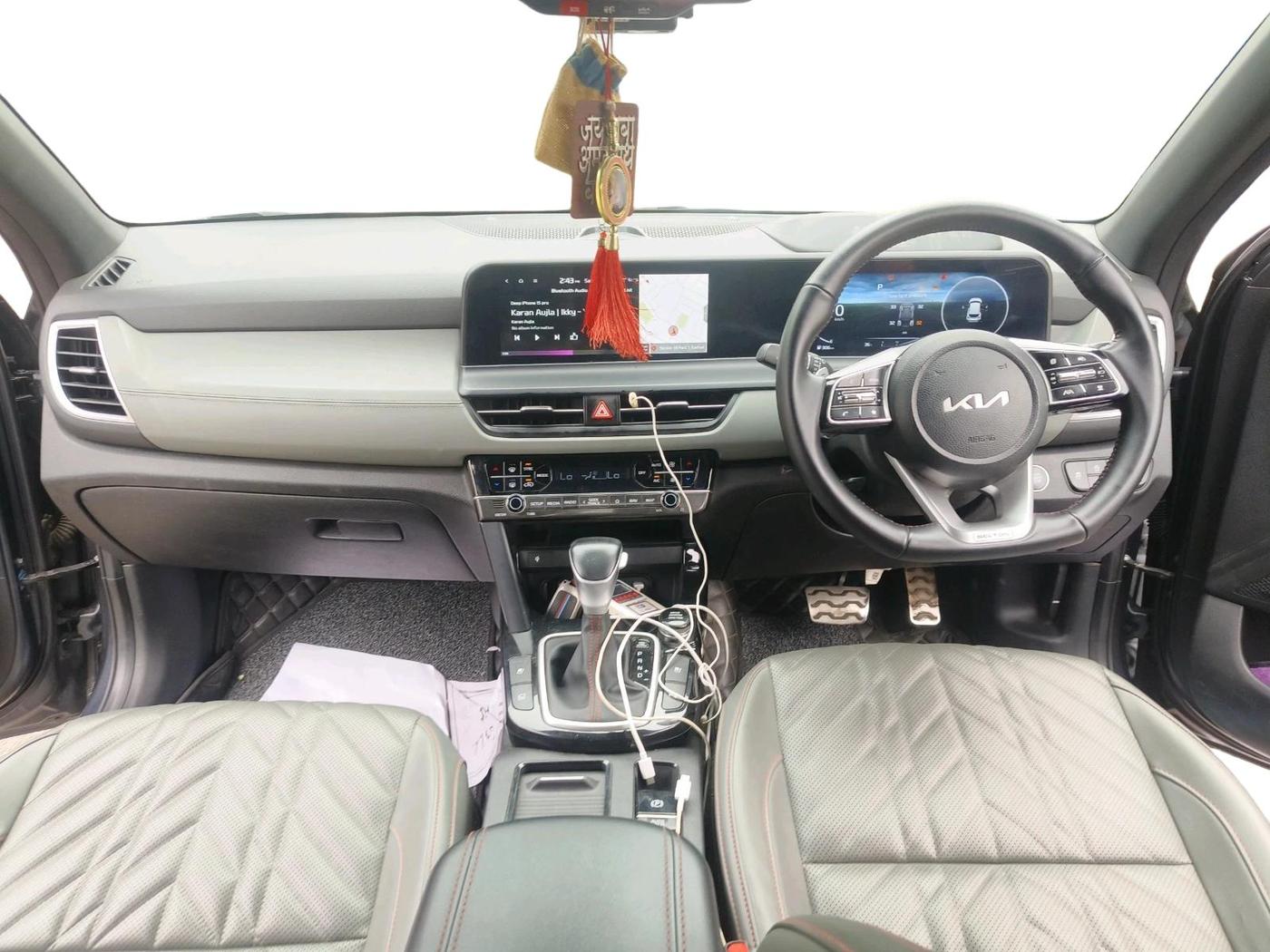 2024 KIA SELTOS  X LINE 1.5 DIESEL AT, Diesel, Automatic, 48,945 km, interior