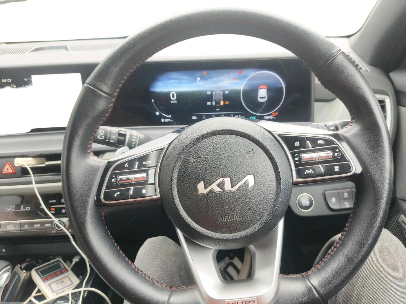 2024 KIA SELTOS  X LINE 1.5 DIESEL AT, Diesel, Automatic, 48,945 km, interior
