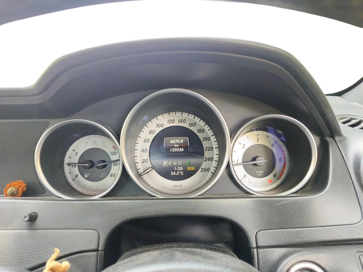 2014 Mercedes Benz C Class C 220 CDI AVANTGARDE, Diesel, Automatic, 1,20,336 km, interior