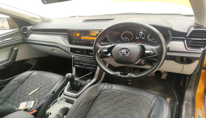 2021 Skoda KUSHAQ AMBITION 1.0L TSI MT, Petrol, Manual, 69,504 km, interior