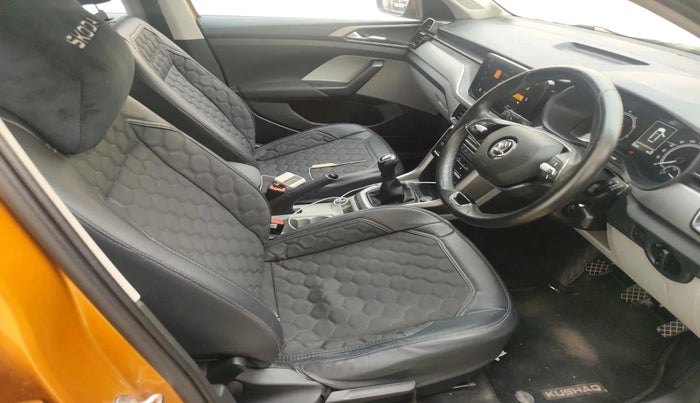 2021 Skoda KUSHAQ AMBITION 1.0L TSI MT, Petrol, Manual, 69,504 km, interior