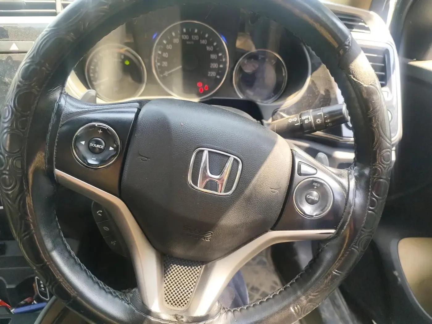 2017 Honda City 1.5L I-VTEC ZX CVT, Petrol, Automatic, 1,03,737 km, interior
