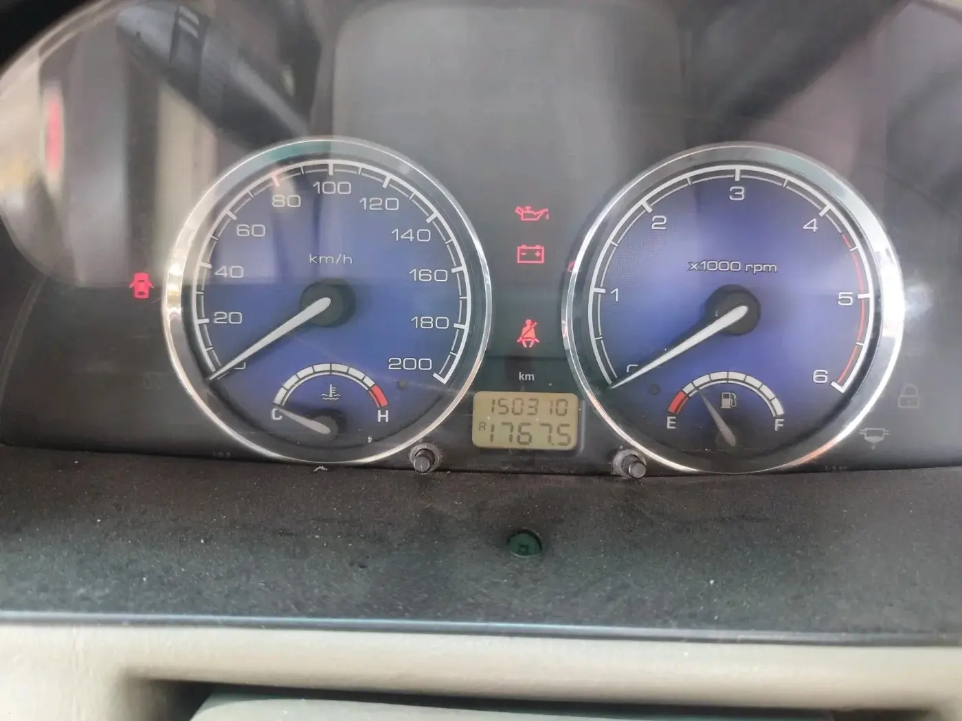 2012 Tata Safari 4X2 EX DICOR, Diesel, Manual, 1,50,310 km, interior