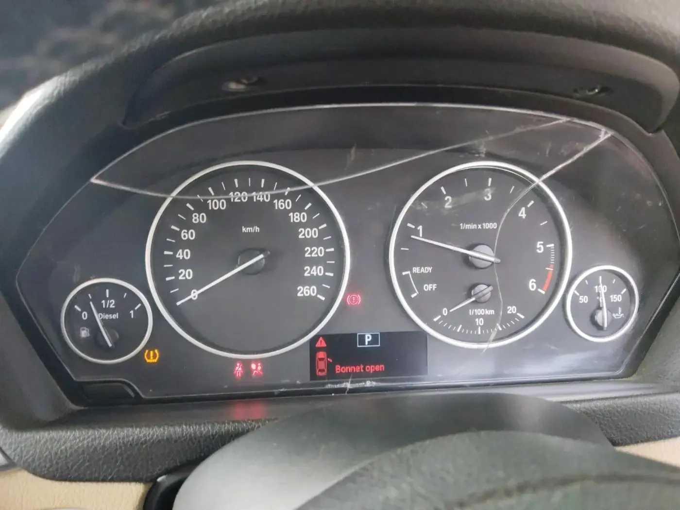 2015 BMW 3 Series 320 D EXCLUSIVE, Diesel, Automatic, 74,031 km, interior