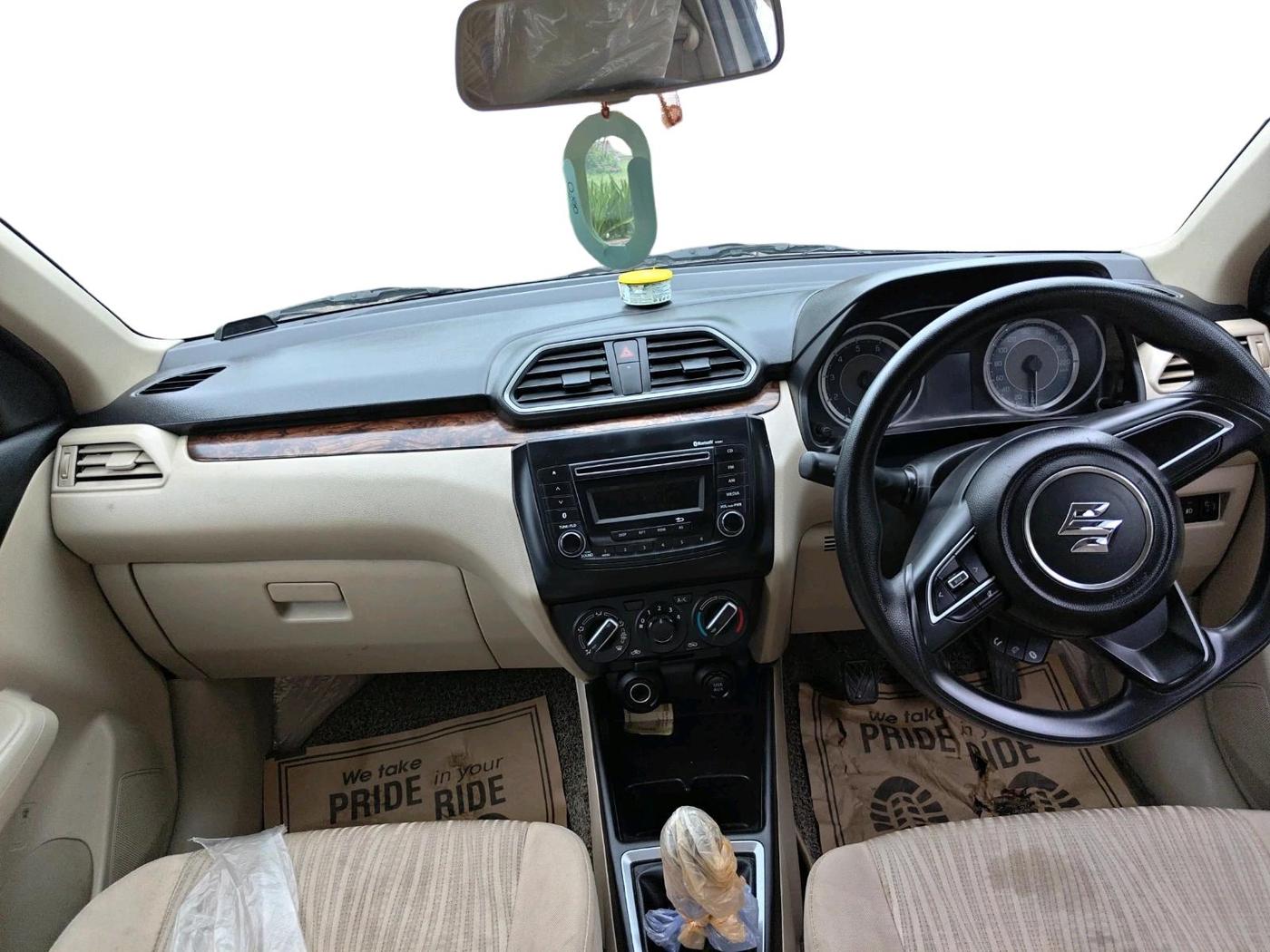 2017 Maruti Dzire VXI, Petrol, Manual, 50,069 km, interior