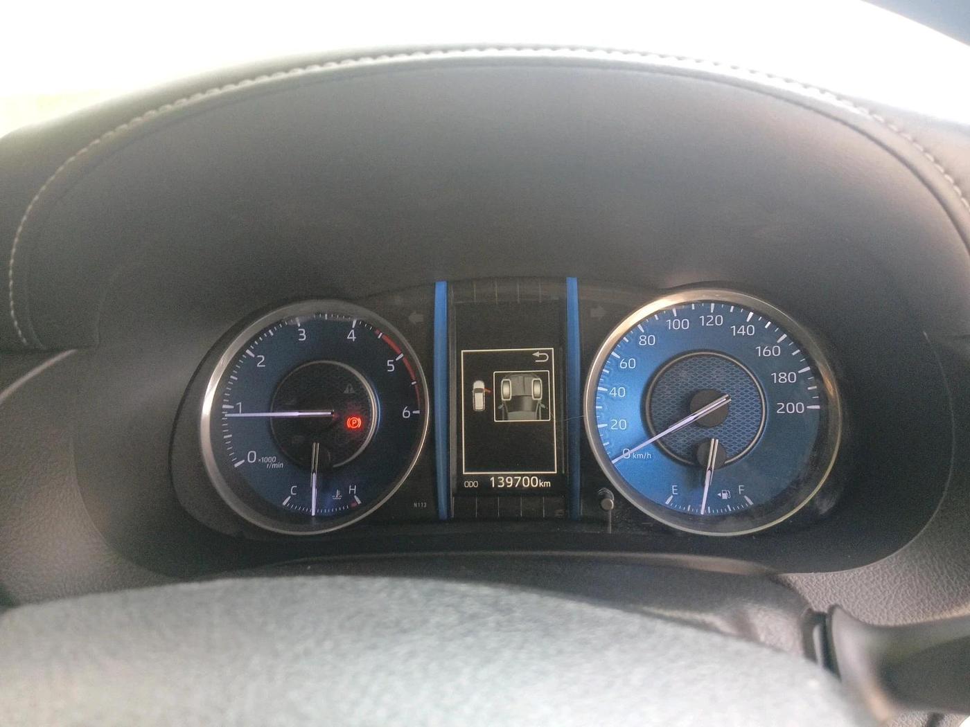 2022 Toyota Fortuner 4X2 MT 2.8 DIESEL, Diesel, Manual, 1,39,700 km, interior