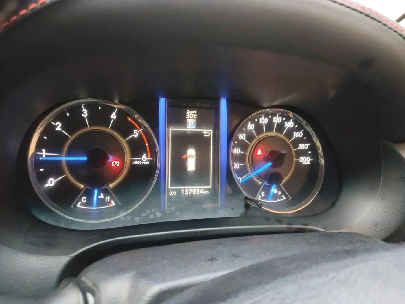 2017 Toyota Fortuner 2.8 4X2 AT, Diesel, Automatic, 1,37,934 km, interior