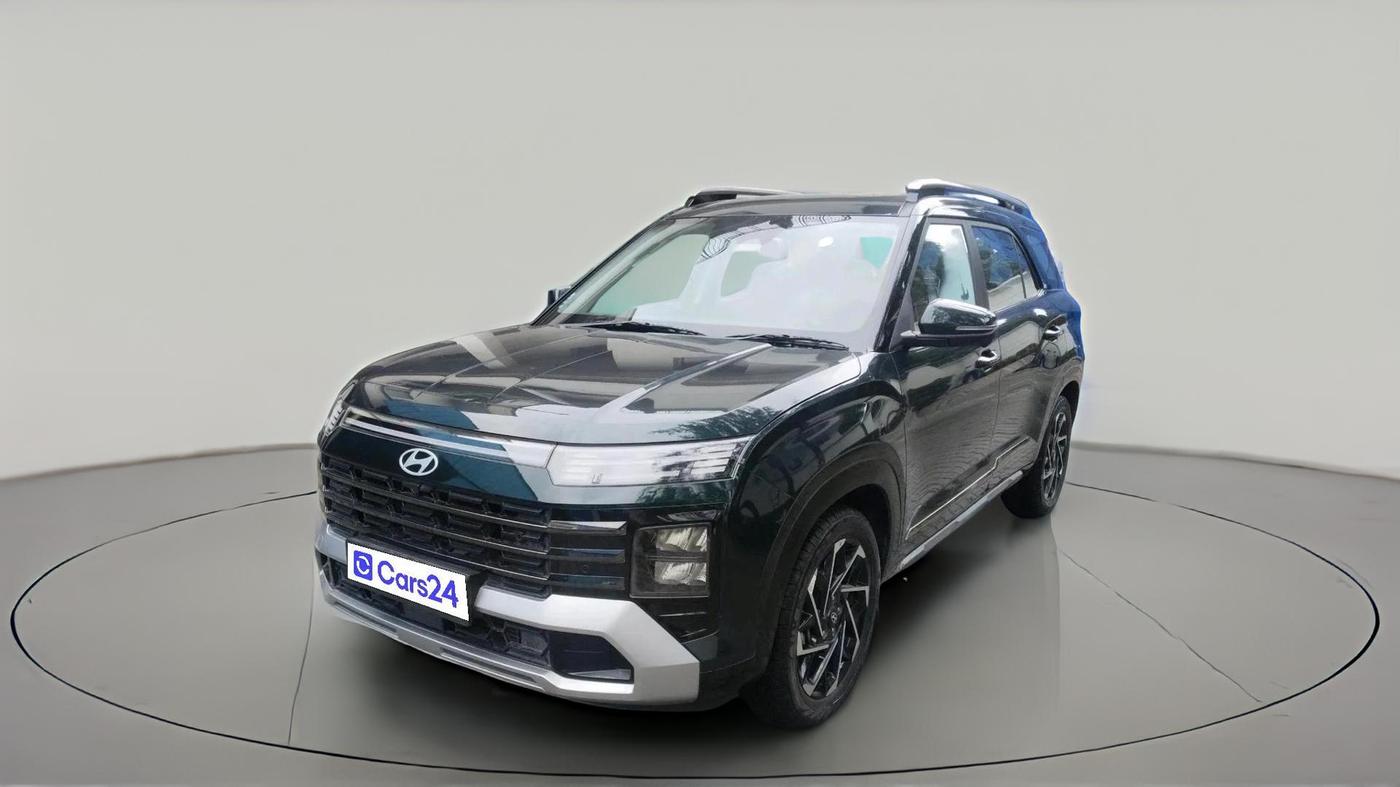 2024 Hyundai ALCAZAR Signature 6 STR 1.5 Turbo GDi Petrol DCT, Petrol, Automatic, 23,218 km, exterior