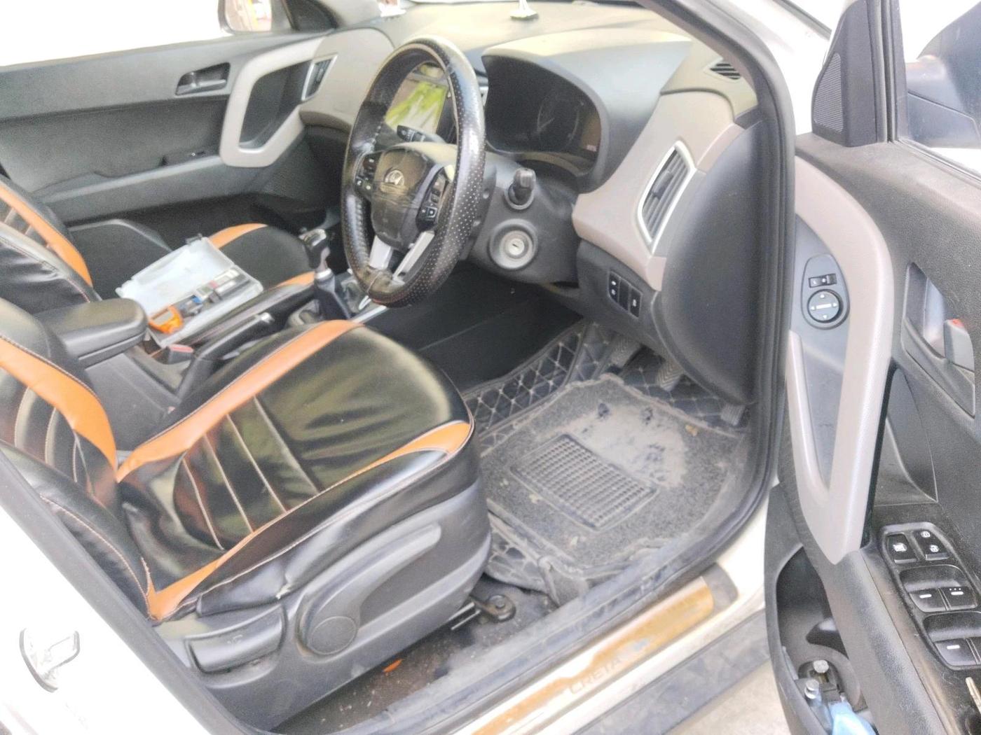 2019 Hyundai Creta E PLUS 1.6 PETROL, Petrol, Manual, 83,373 km, interior