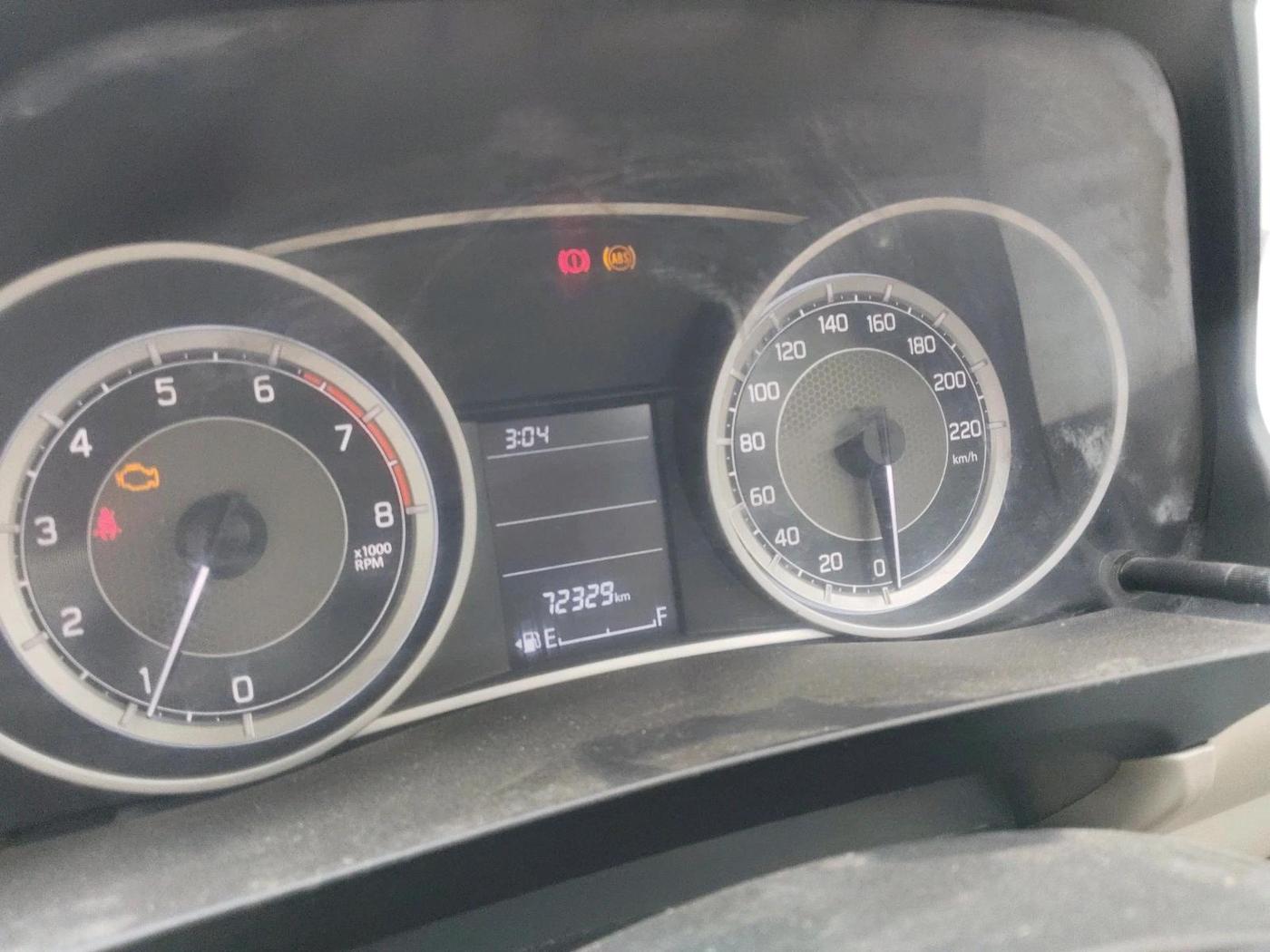 2020 Maruti Dzire VXI, CNG, Manual, 72,329 km, interior