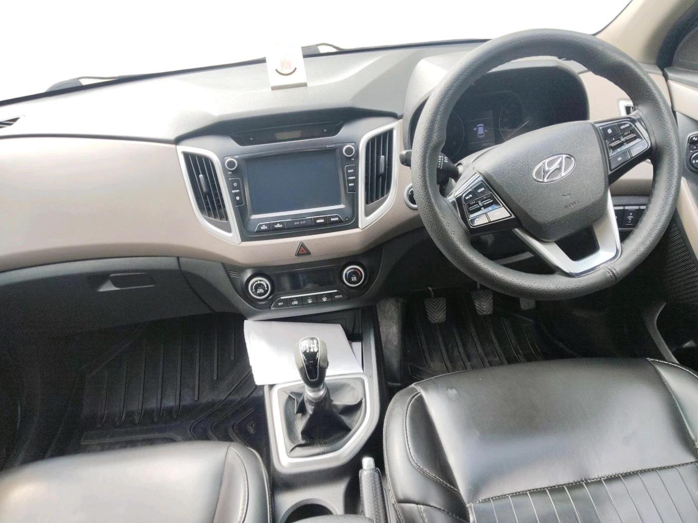 2019 Hyundai Creta SX (O) 1.6 DIESEL, Diesel, Manual, 1,90,116 km, interior