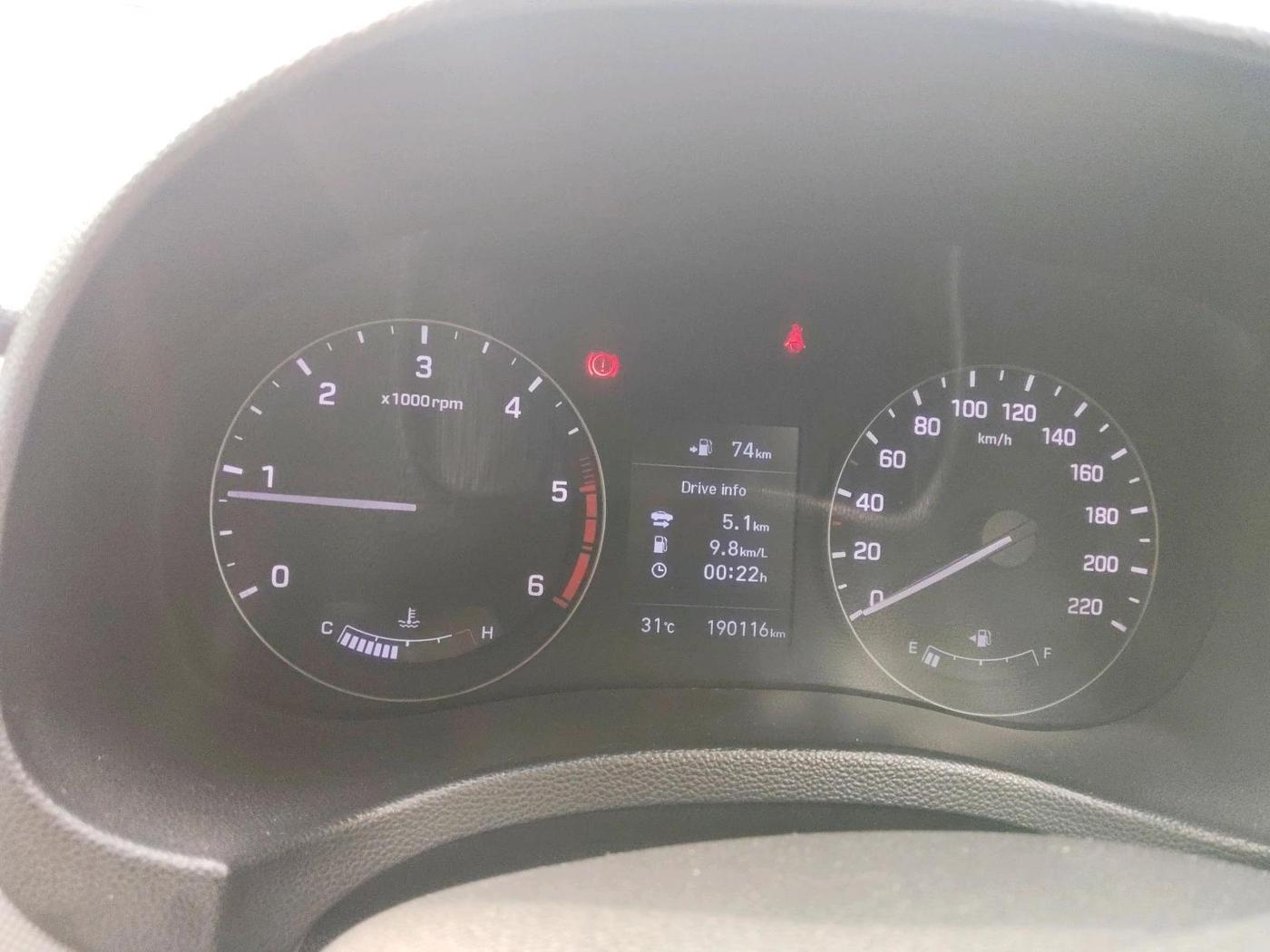 2019 Hyundai Creta SX (O) 1.6 DIESEL, Diesel, Manual, 1,90,116 km, interior