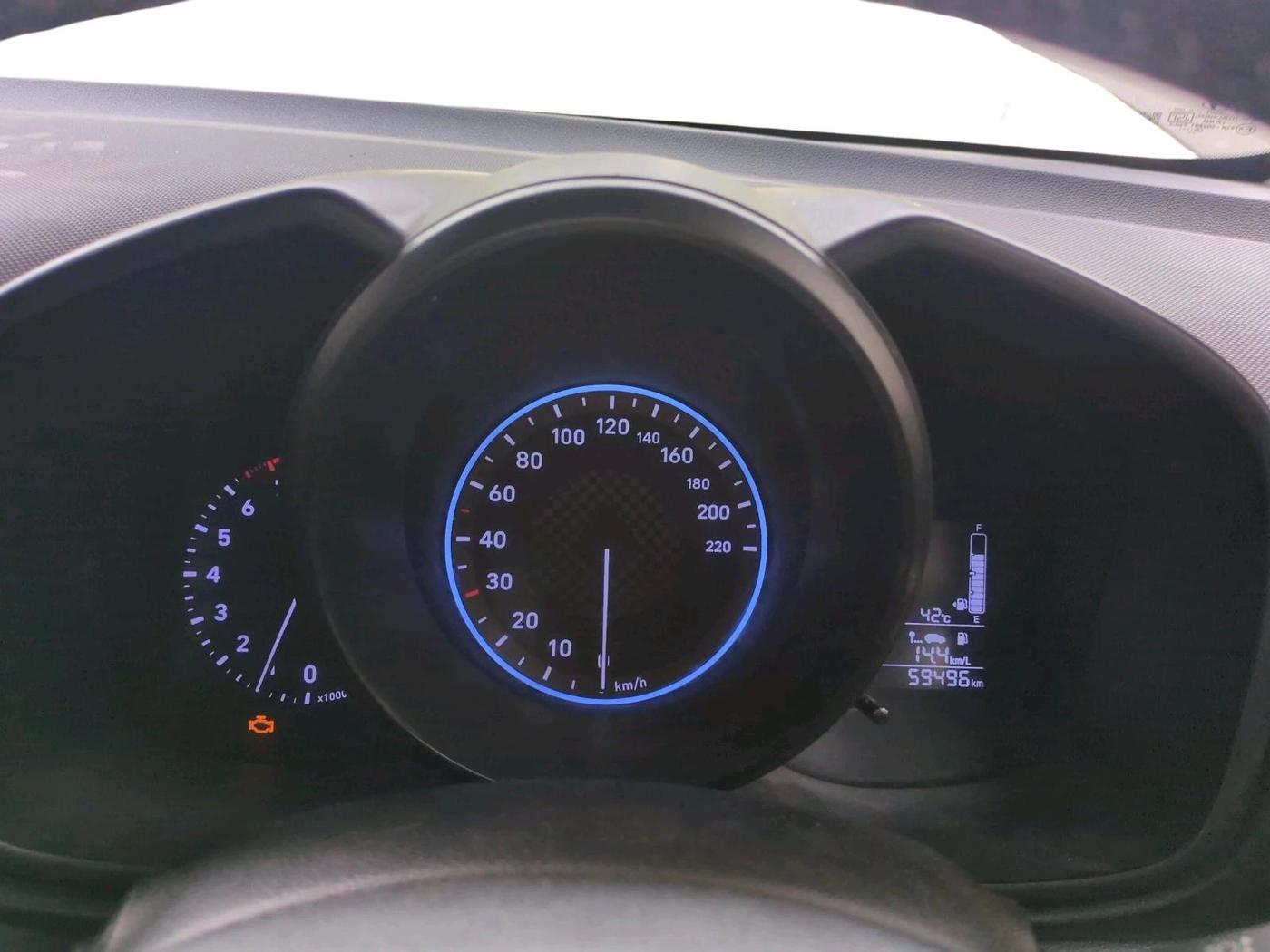 2019 Hyundai VENUE SX 1.0 TURBO, Petrol, Manual, 59,496 km, interior
