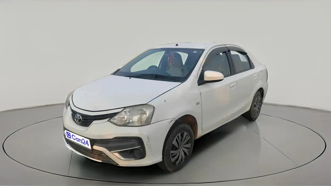 2018 Toyota Etios GX PLATINUM, Petrol, Manual, 1,25,787 km, exterior