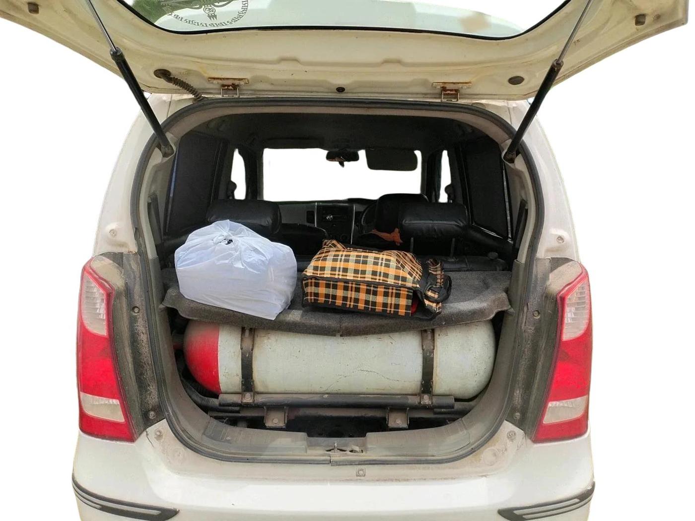 2012 Maruti Wagon R 1.0 LXI CNG, CNG, Manual, 36,096 km, exterior