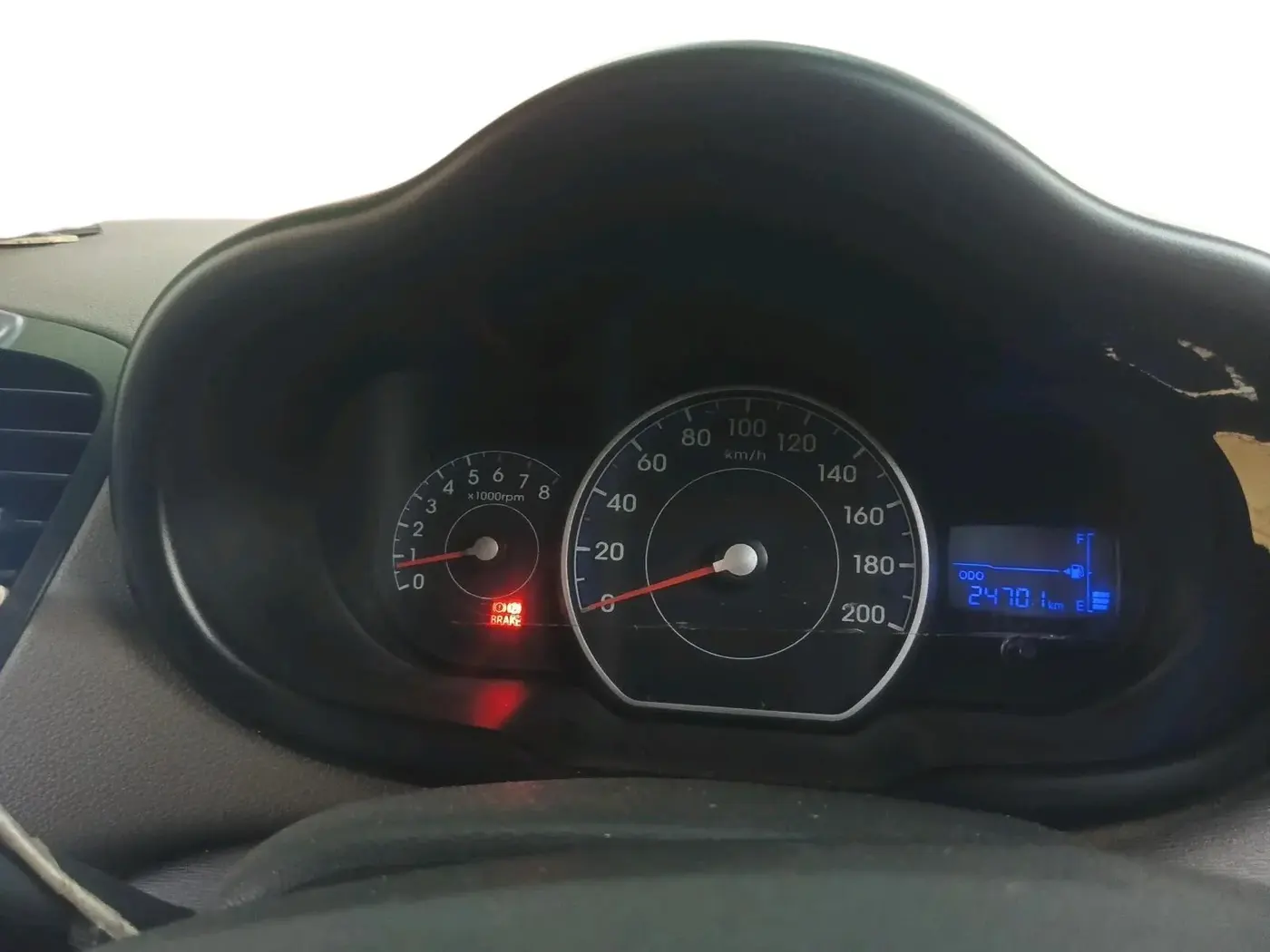 2015 Hyundai i10 SPORTZ 1.1, Petrol, Manual, 24,701 km, interior