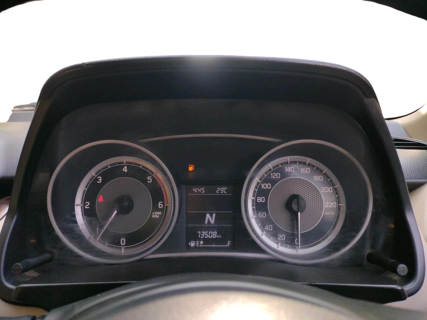 2017 Maruti Dzire VDI AMT, Diesel, Automatic, 73,508 km, interior