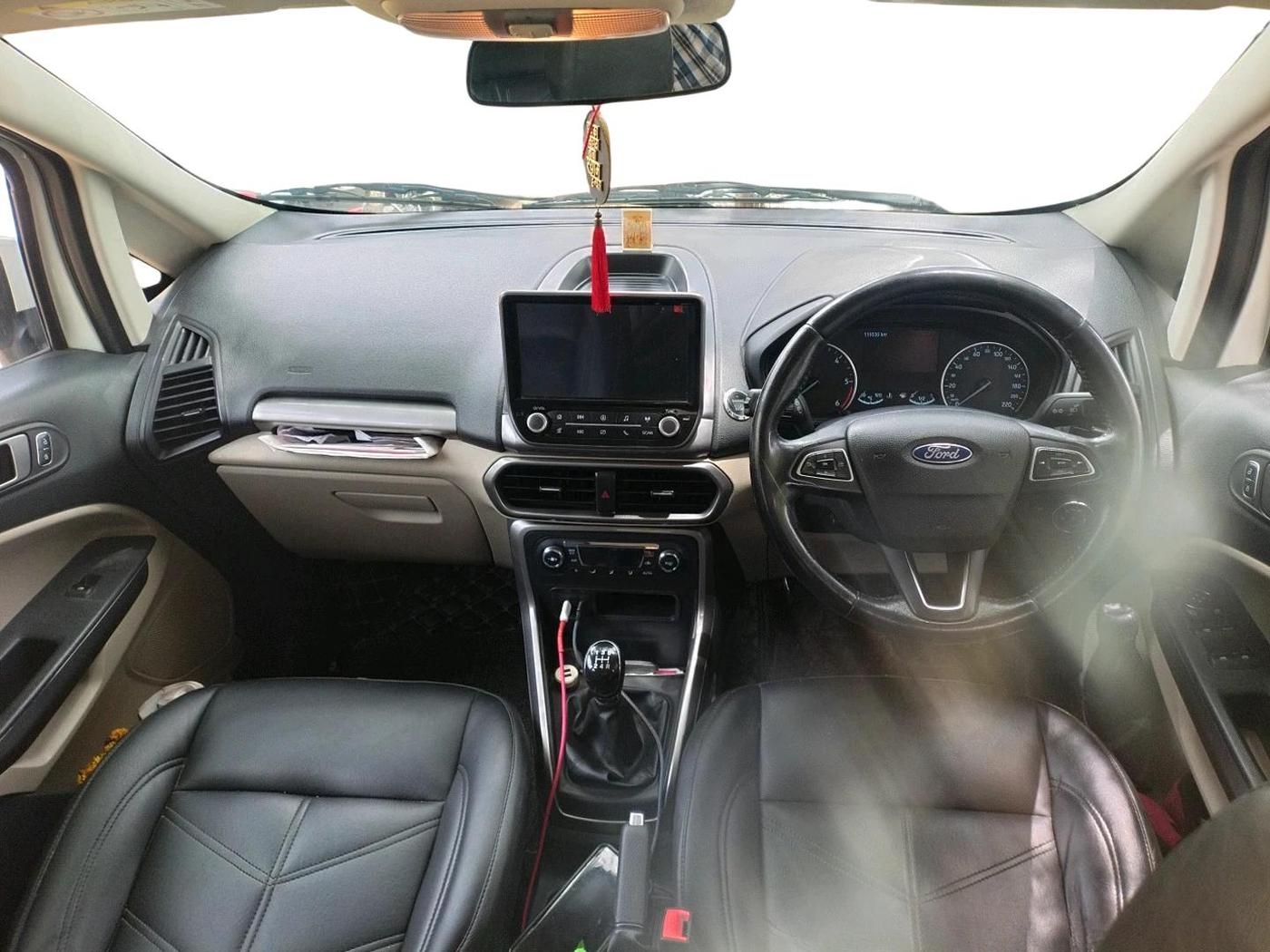 2020 Ford Ecosport TITANIUM 1.5L DIESEL, Diesel, Manual, 1,19,536 km, interior