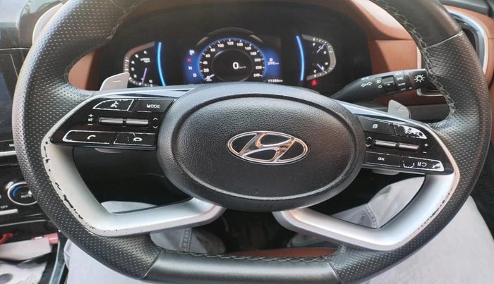 2022 Hyundai ALCAZAR PRESTIGE(O) 1.5 AT 7STR, Diesel, Automatic, 77,356 km, interior